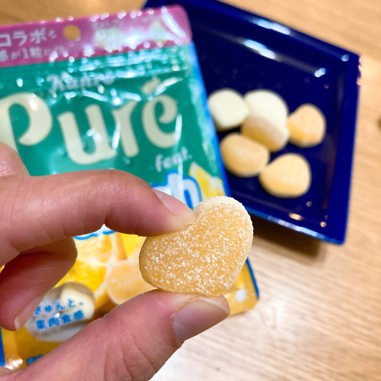 ピュレグミ×マロッシュ　手持ち正面から
